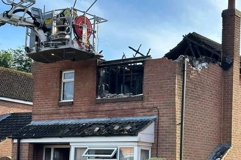 ‘They were sitting in their kitchen watching TV, then there was an almighty bang and they lost everything’